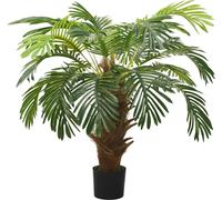 Palmier artificiel Cycas avec pot 90 cm vert