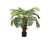 vidaXL Palmier Cycas artificiel avec pot 90 cm Vert Vert