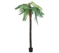 Palmier Cycas Artificiel avec Pot 90 cm Vert Fausse Plante Décoration vidaXL