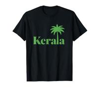 Palmier du Kerala God's Own Country T-Shirt Graphique avec Valeur