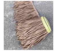 Palmier Faux Chaume - 1 Feuilles De Palmier Artificiel Couvrant - Revêtement Toiture Bois Durable - Décoration Exotique Pour Abris Jardin, Cabanon, Tonnelle (0.5x1m/1.64x3.28 Ft）(Yellow a,0.5x6m)