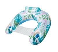 Palmier Flotteur de piscine - Avec porte-gobelet flottant en maille, flottante simple couche en PVC pour adultes, radeau d'eau flottant, grande taille pour s'amuser