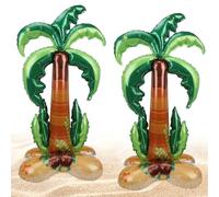 Palmier gonflable, décoration d'été pour fête hawaïenne, décoration de plage pour fêtes tropicales, décoration parfaite pour les arrière-plans photo et les fêtes de jardin