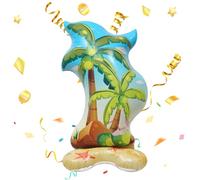Palmier gonflable pour décoration de fête | Décorations sur le thème tropical pour et adultes, anniversaire, hôtel, restaurant