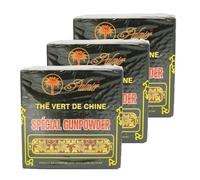 Palmier - Lot 3x Thé vert Gunpowder - Boîte 250g