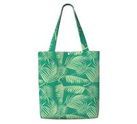 Palmier tropical,Sacs d'épicerie réutilisables, sacs fourre-tout de grande capacité, sac à bandoulière en toile