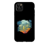 Palmier Vintage au Coucher du Soleil sur l'île de Floride à Destin Coque pour iPhone 11 Pro Max