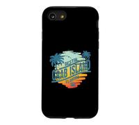 Palmier Vintage au Coucher du Soleil sur l'île de Floride à Destin Coque pour iPhone SE (2020) / 7/8
