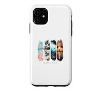 Palmiers des Caraïbes, plages Roses et cochons - Vacances Bahamas Coque pour iPhone 11