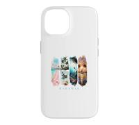 Palmiers des Caraïbes, plages Roses et cochons - Vacances Bahamas Coque pour iPhone 14