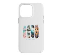 Palmiers des Caraïbes, plages Roses et cochons - Vacances Bahamas Coque pour iPhone 14 Pro Max