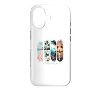 Palmiers des Caraïbes, plages Roses et cochons - Vacances Bahamas Coque pour iPhone 17