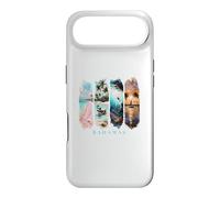 Palmiers des Caraïbes, plages Roses et cochons - Vacances Bahamas Coque pour iPhone Air