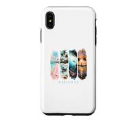 Palmiers des Caraïbes, plages Roses et cochons - Vacances Bahamas Coque pour iPhone XS Max