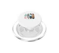 Palmiers des Caraïbes, plages Roses et cochons - Vacances Bahamas PopSockets PopGrip pour MagSafe