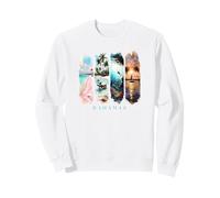 Palmiers des Caraïbes, plages Roses et cochons - Vacances Bahamas Sweatshirt