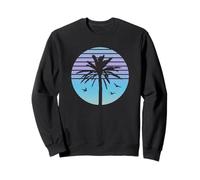 Palmiers Paradis Vacances Plage D'été Sweatshirt