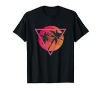 Palmiers Paradis Vacances Plage D'été T-Shirt