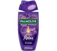 Palmolive Aroma Essence Ultimate Relax Gel douche avec extraits de lavande et d'ylang ylang 250 ml Shampooing hydratant pour le corps aux huiles essentielles pour une peau douce et une expérience de