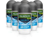 Palmolive Deodorant Roll-On Sexpack, For Men Pure Arctic Anti-transpirant Sans Alcool, 50 ml en pack de 6