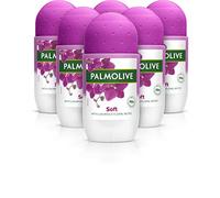 Palmolive Deodorant Roll-On Sexpack, Naturals Luxurious Softness Anti-transpirant Sans Alcool, 50 ml en pack de 6