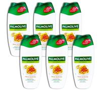 Palmolive Lot de 6 gels douche crème au lait et au miel 250 ml