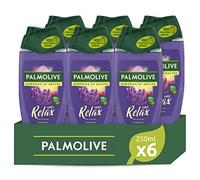 Palmolive Memories of Nature - Sunset Relax - Mousse de douche pour femme - Formule délicate testée dermatologiquement - Peau douce et parfum repoussant les champs de lavande - 6 x 250 ml