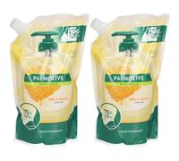 PALMOLIVE Naturals Savon liquide Lait & Miel Liquide 2x500 ml