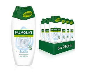 Palmolive Naturals Sensitive Gel douche 6 x 250 ml - Crème de douche au lait hydratant