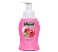 PALMOLIVE - Savon Liquide Mains Magic Pouss'Mousse Framboise/Cassis - Mousse Lavante Délicatement Parfumée - Distributeur de Savon à Pompe de 250 ml