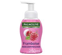 PALMOLIVE Lot de 6 Flacons pompe 250ml mousse lavante Pouss'Mousse parfum Framboise