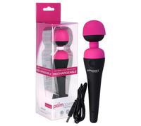 PalmPower - vibromasseur wand rechargeable - rose/noir