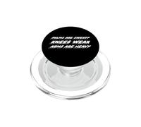Palms are Sweaty Knees Weak Arms are Heavy | Chanson PopSockets PopGrip pour MagSafe