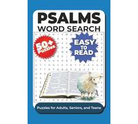 Palms Word Search Puzzle Book: Word searches with easy to read print about Psalms, Bible, and Bible Verses and More | 6x9 inches, 110 Pages | 50+ Puzzles | Gift for Travel, Fun, or Relaxing