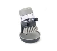 PalmScrub Brosse à vaisselle distributeur de savon Joseph Joseph GRIS