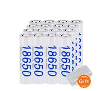 PALO 18650 Piles au lithium, capacité 3200mAh, tension 3,7V , 16 pièces, 3,7V