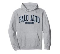 Palo Alto California CA College University Style Bleu Marine Sweat à Capuche