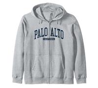 Palo Alto California CA College University Style Bleu Marine Sweat à Capuche