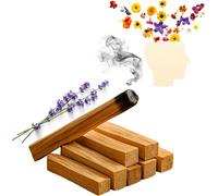 Palo Santo Natural Lot De 8 Bâtons Parfumés D'origine Éthique Du Pérou En Bois Sacré Pour Nettoyage Énergétique,Méditation,Bien-Être Et Purification