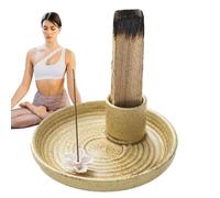 Palo Santo - Porte-encens en céramique | Décoration d'intérieur - Attrape-cendres pour bureau, étagère, table, chambre à coucher, salon