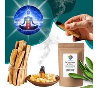 Palo Santo Purification Encens 120 Gr Et Ebook Pratique (Pdf)-Batons De Bois Sacré À Brûler Pour Purification Des Énergies Négatives-Palo Santo Véritable