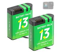 Palogreen Batterie au Lithium Rechargeable 2400 mAh pour Hero 13-3,89 V de Grande capacité, Compatible avec Le Chargeur d'origine, Longue durée de Vie, Pas d'effet mémoire