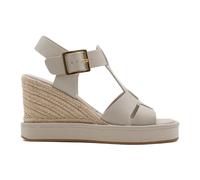 Paloma Barceló - Elie Wedge Sandal - Femme - Chaussures - Beige - Taille: 37 EU