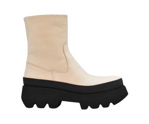 Paloma Barceló, Femme, Chaussures, Beige, Taille: 40 EU Chaussures Plates en Ivoire Aw21