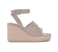 Paloma Barceló - Sandale Rizia Tortora en Cuir - Femme - Chaussures - Gris - Taille: 37 EU