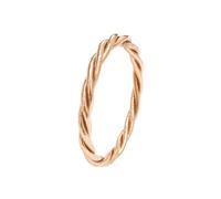 Paloma Bijoux Bracelet Bouddhiste véritable jonc de temple Thaïlande avec Mantra porte bonheur - Feuille d'or véritable (XS - 57mm, Champagne - Torsadé 1 pièce)
