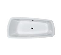 Palomba baignoire avec châssis, 180x80, rebord 80cm blanc - LAUFEN H2438010000001