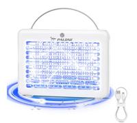 PALONE 1200mAh UV Lampe Anti Moustique, Tueur d'Insectes Anti Moustique Insectes Répulsif Efficace Large Gamme pour Intérieur et Extérieur avec câble de Charge USB 1.2 M