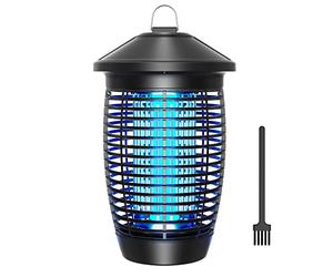 PALONE Lampe Anti Moustique 20W 4500V 2022 Derniers Modèles UV Tue Mouche Electrique Répulsif Efficace Portée 100m² pour Répulsif Moustique, Mites, Mouches, Insectes