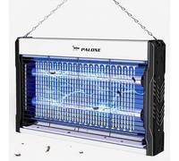 PALONE Lampe Anti Moustique USB 3200V, UV LED Tue Mouche Electrique avec Chaîne et Plateau de Collecte Lampe Anti Mouche Protection Intégrée pour Intérieure et Extérieure